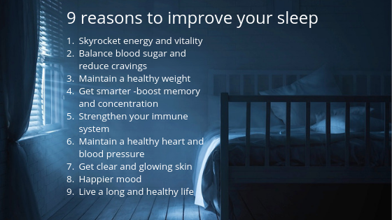 9 reasons you need sleep insomina graphic