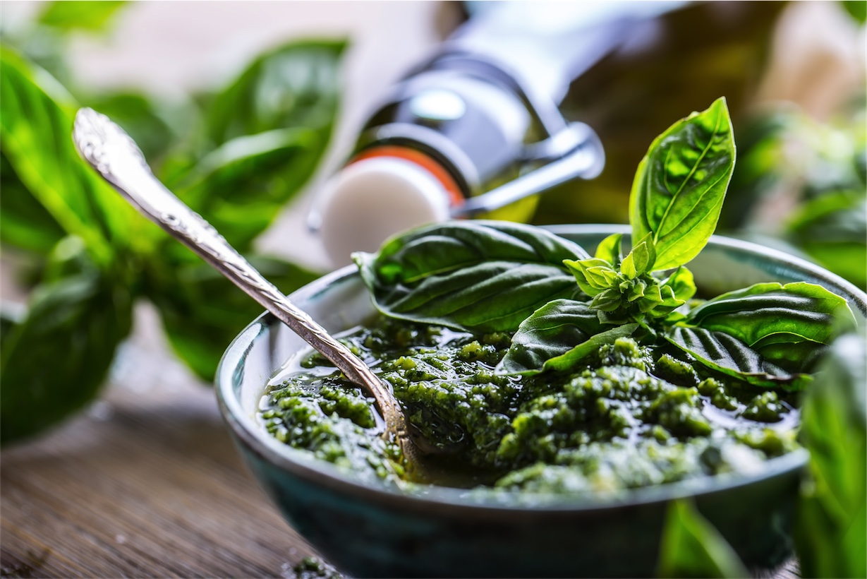 basil pesto for immune health