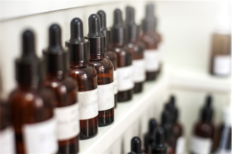 herbal medicine bottles for naturopath menopasue treatment
