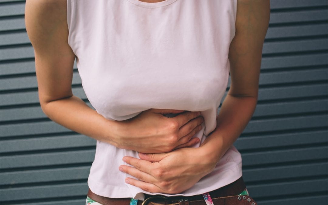 woman with SIBO and irritable bowel syndrome