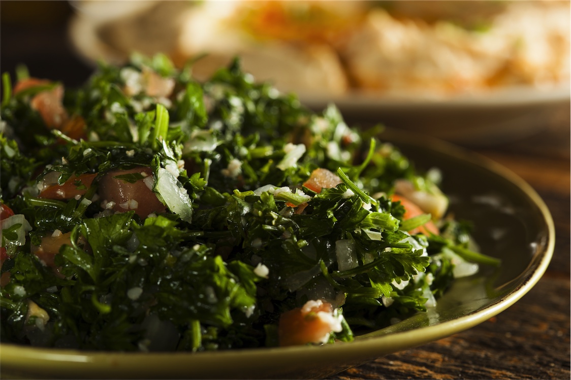 tabouli food as medicine for viral infections